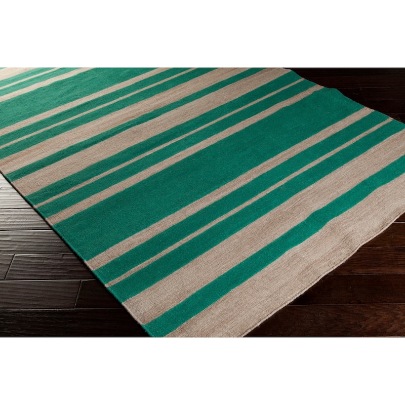 Olympia Flatweave Striped Area Rug