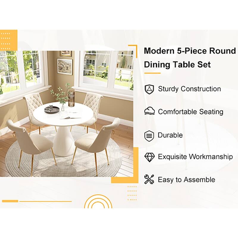 Round Dining table Large Size