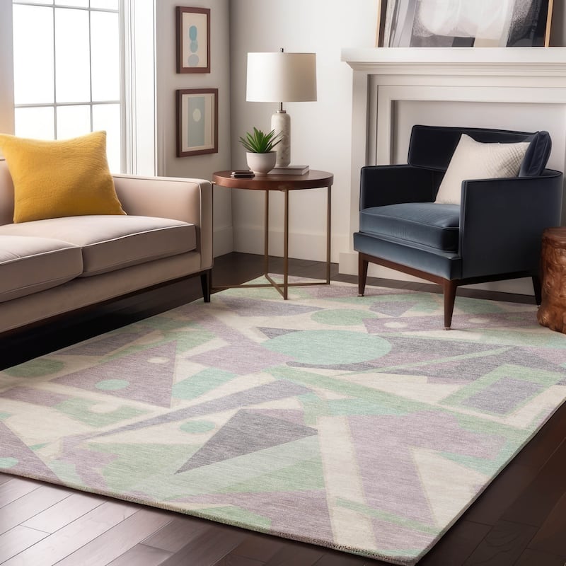 Premium Washable Super Soft Casual Contempoary Mayfield Rug