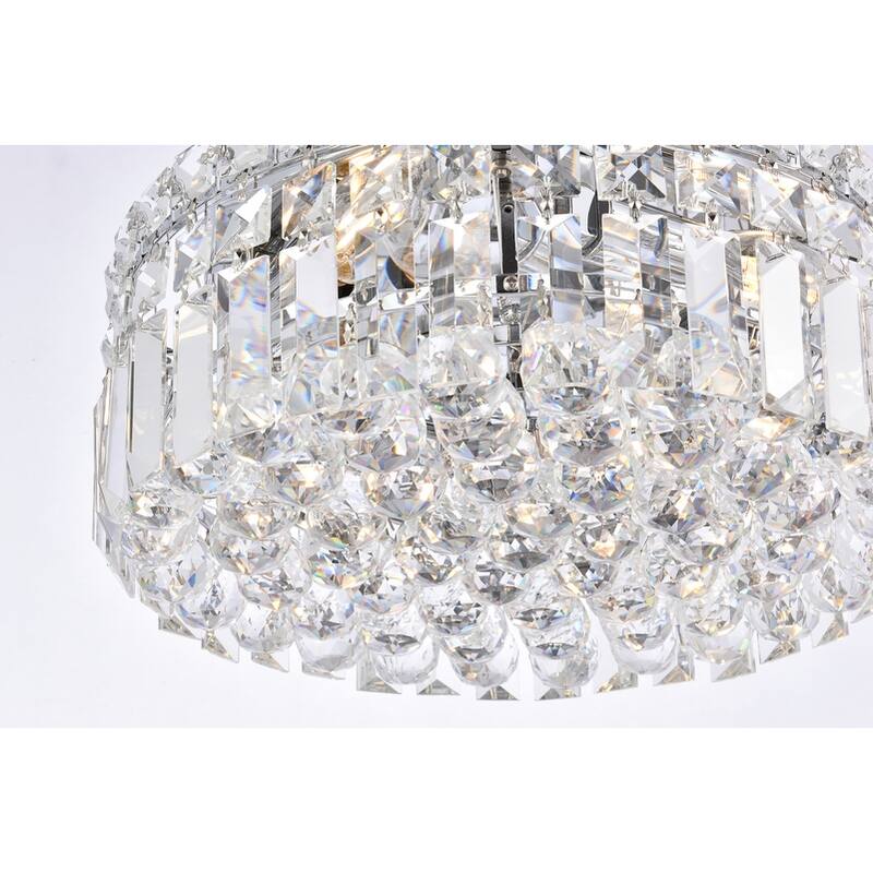 Graham 4-light 12-inch Flush-Mount Chandelier - 12 Inch