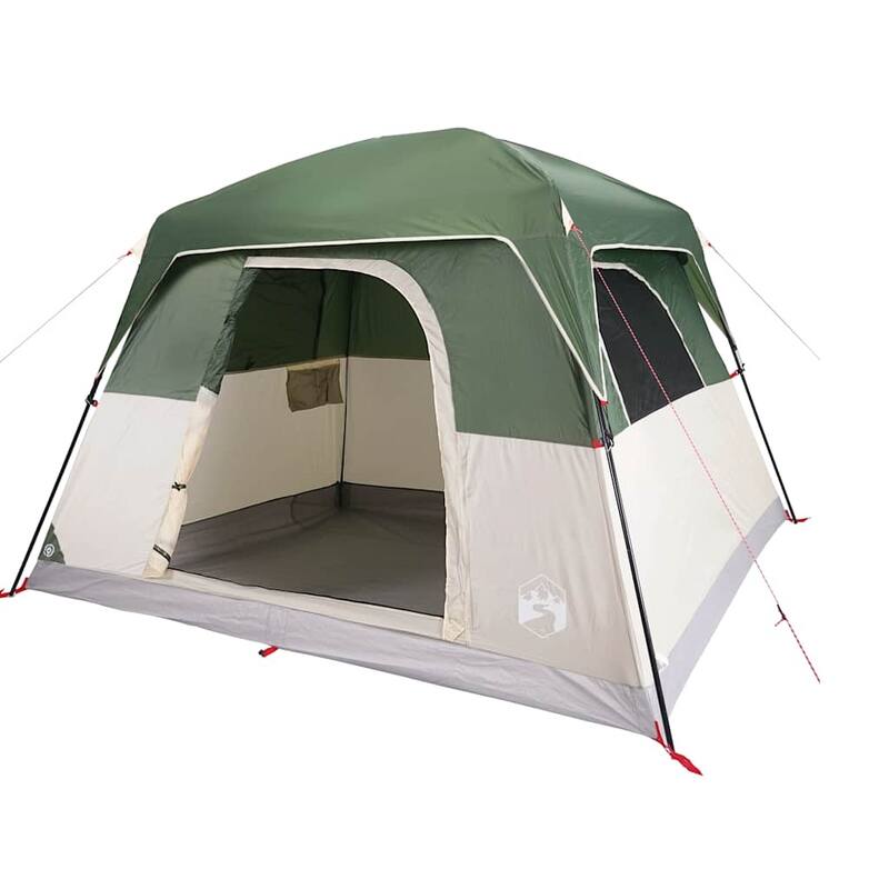 vidaXL Camping Tent Cabin 4-Person Waterproof