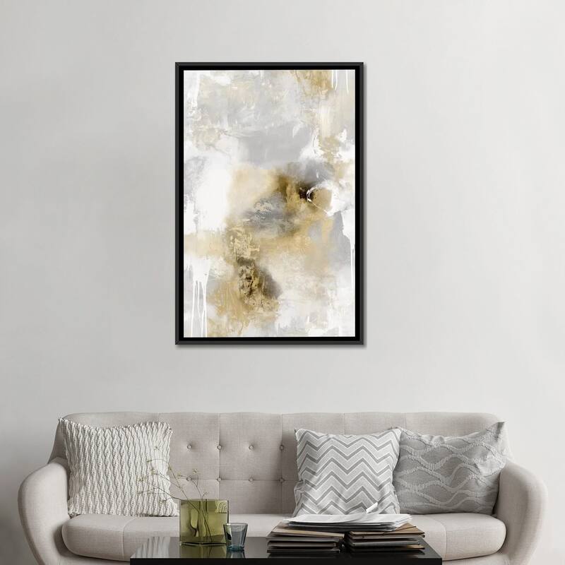 iCanvas "Irresistible Tan I" by Tate Bridges Framed Canvas Print