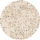 preview thumbnail 87 of 196, Sakura Handmade Transitional Floral Wool Area Rug 4' Round - Cream - Runner/Round