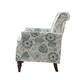 HULALA HOME Nailhead Trim Traditional Accent Armchair with Rolled Arms