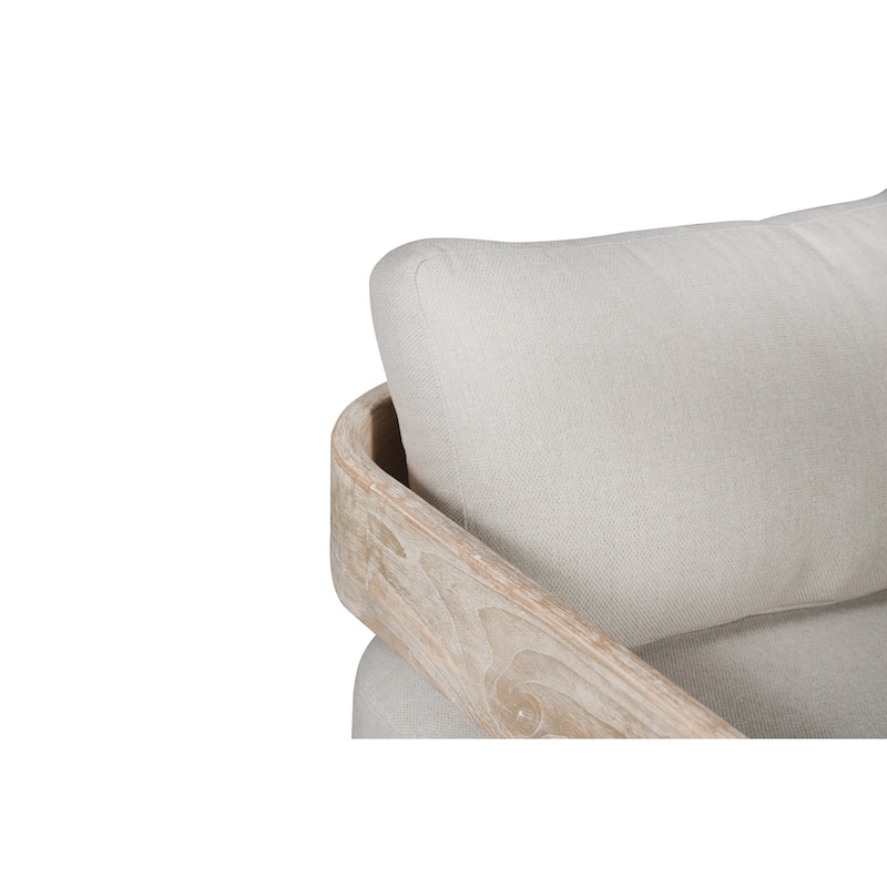 Paradiso Teak Wood Sofa Natural Look