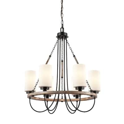 Innovations Lighting 442-6CR-29-25 Paladin Chandelier Paladin 6 Light