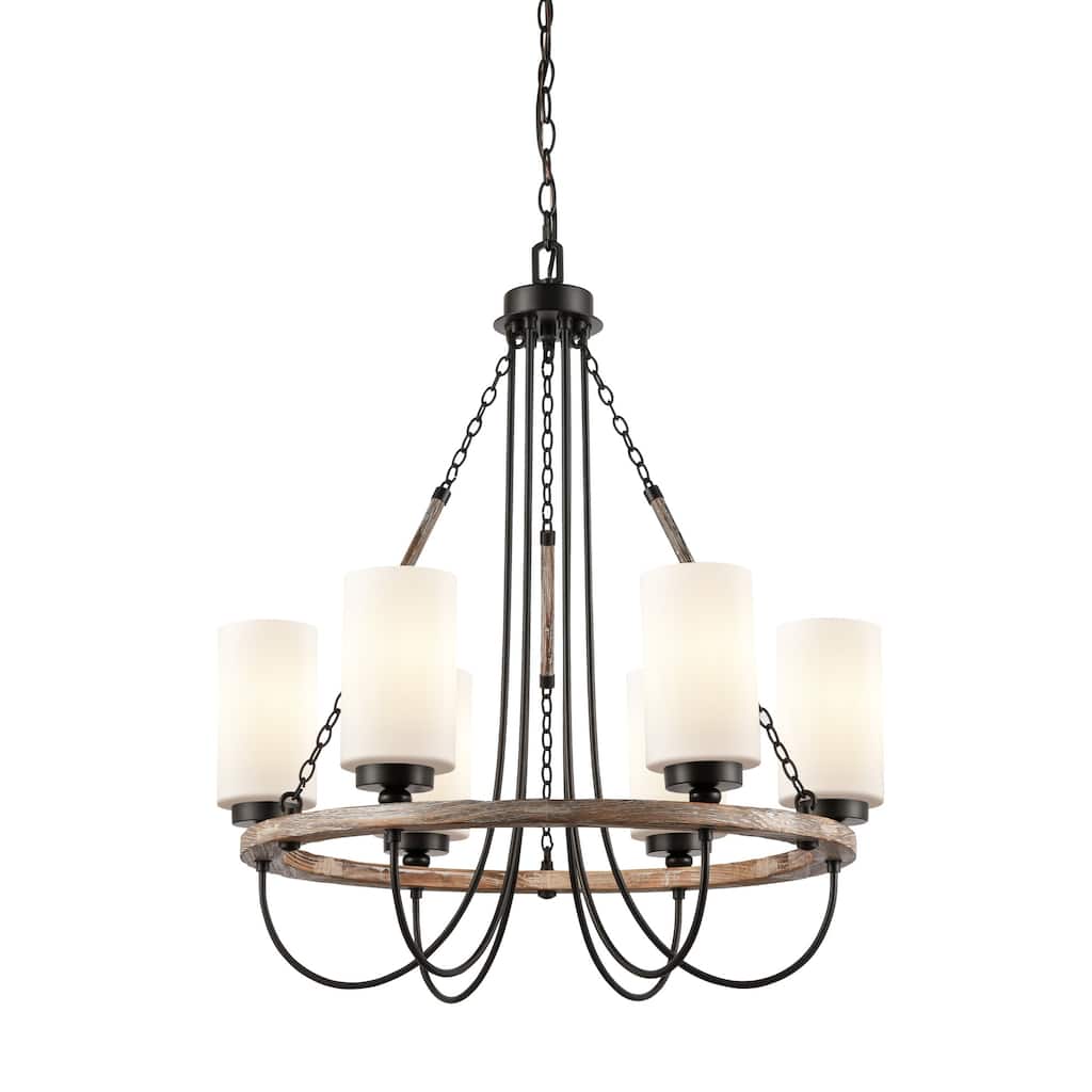 Innovations Lighting 442-6CR-29-25 Paladin Chandelier Paladin 6 Light