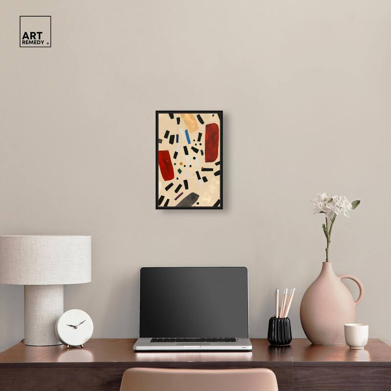 Mindscape Mosaic II Canvas by Art Remedy