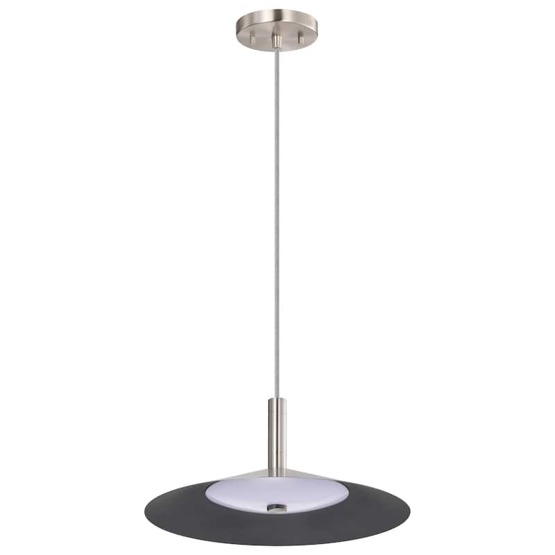 Corrine 14 Inch LED Pendant Brushed Nickel 3K/4K/5K CCT Selectable - Brushed Nickel