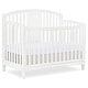 preview thumbnail 1 of 0, Slumber Baby Dakota 4-in-1 Convertible Crib - White White