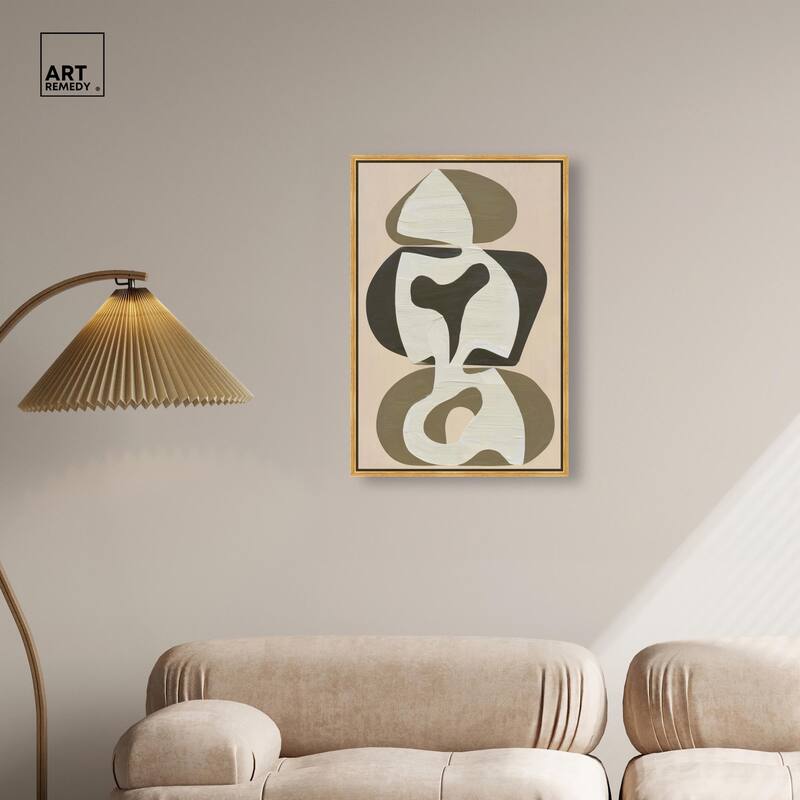 Shapes of Sage II Canvas by Art Remedy