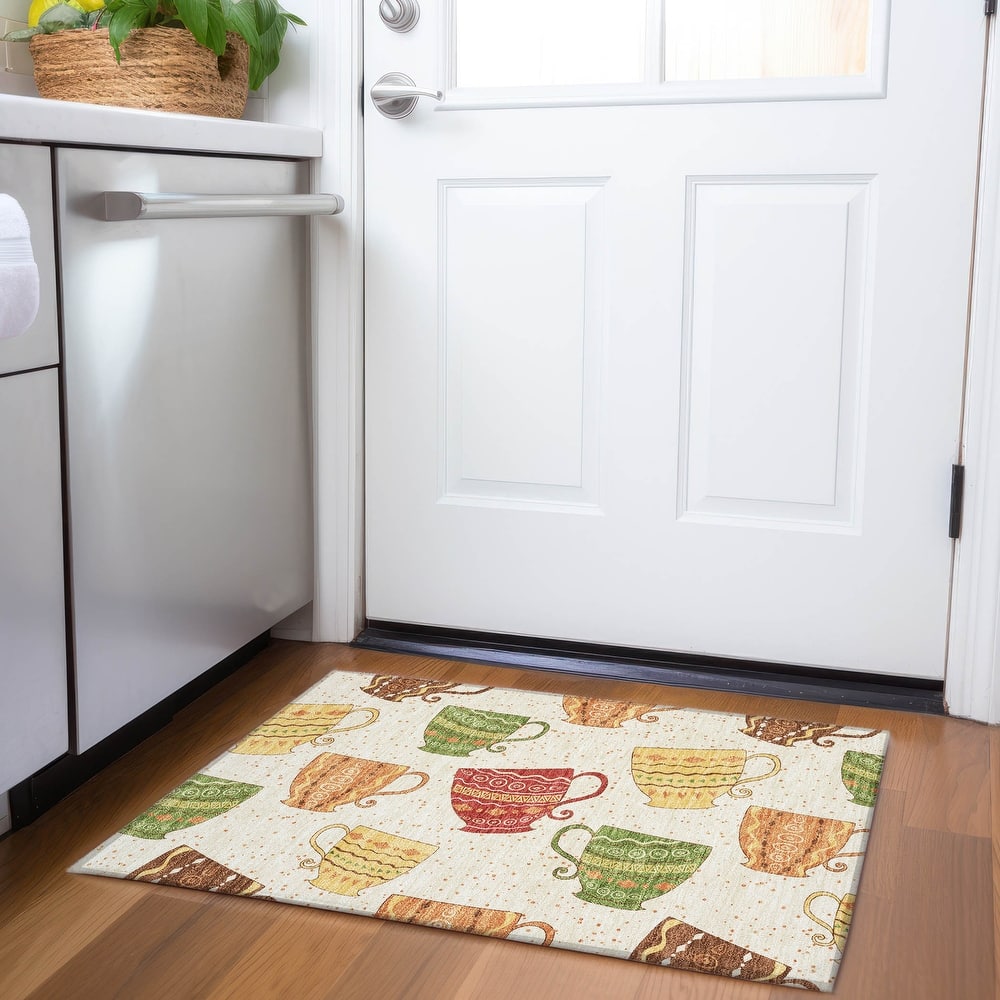 Premium Washable Super Soft Boho Mugs Mayfield Rug