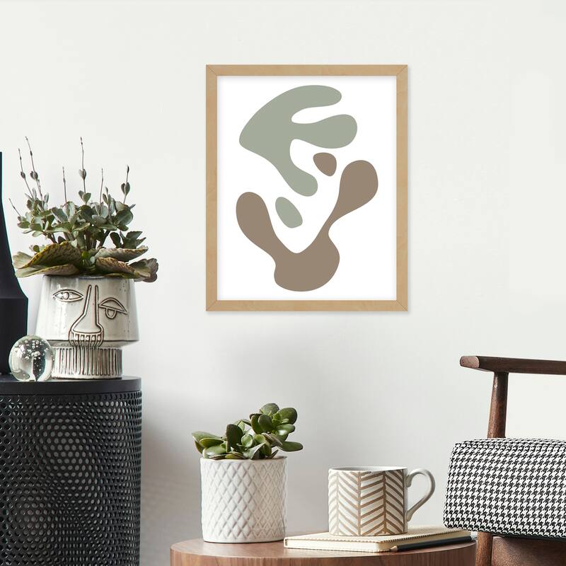 Nature Creative - Modern Abstracts 9 - Framed Wall Art