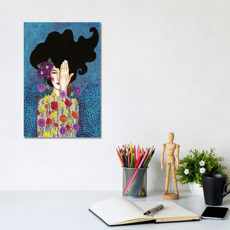 iCanvas "You've Come To Lose Some Memories" by Hulya Ozdemir Canvas Print - 12x8x0.75