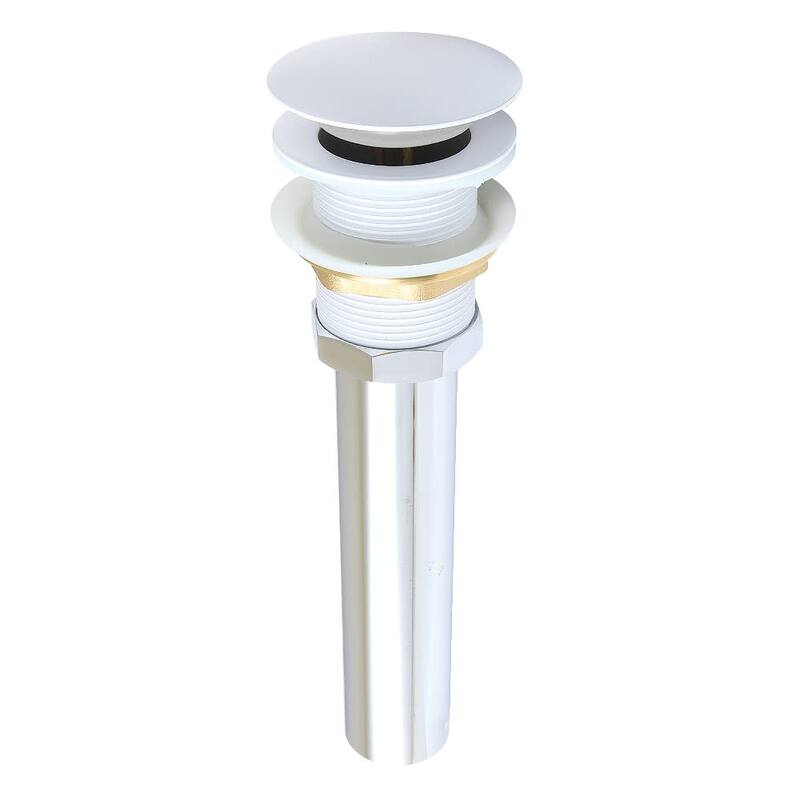 Kingston Brass GCL112 Trimscape 1-1/2" Pop-Up Drain Assembly - White