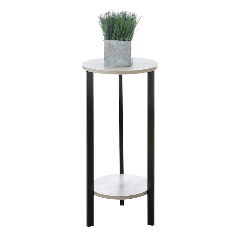 Convenience Concepts Graystone 31 inch 2 Tier Plant Stand
