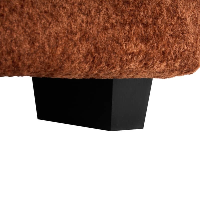 Chaise Lounge Chair Upholstered Modular Sofa with Cup & Phone Holders