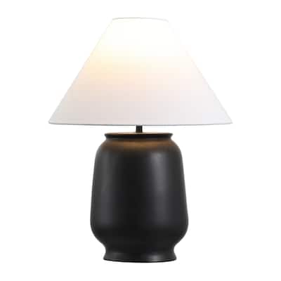 SAFAVIEH Lighting Mattie 21-Inch Ceramic Table Lamp - 16"W x 16"D x 21"H