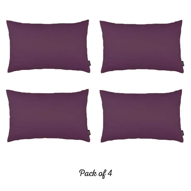 Farmhouse Set of 4 Decorative Throw Pillow Square and Lumbar