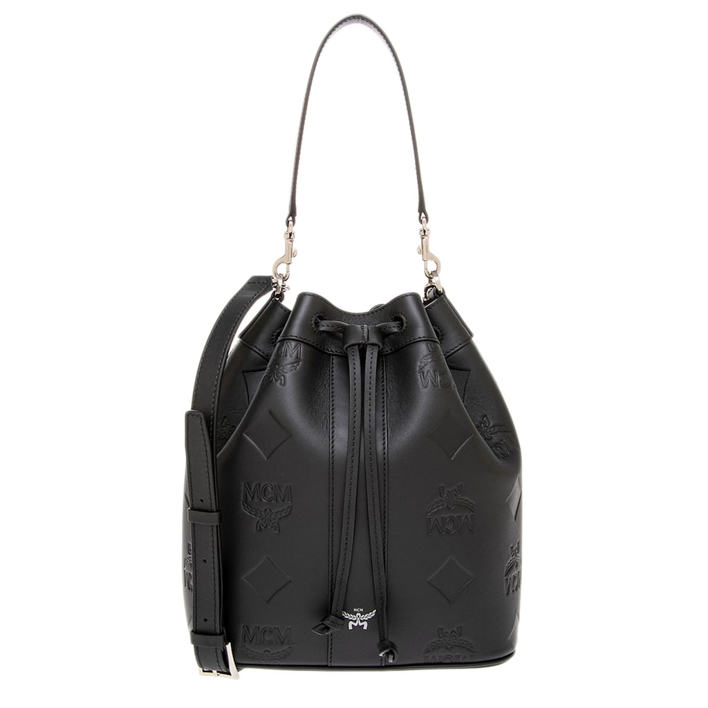 MCM Dessau Drawstring Bucket Bag