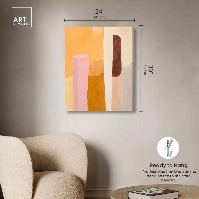 Terra Cotta Dreams Canvas by Art Remedy, Gallery Wrapped