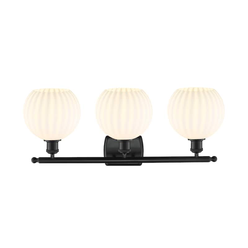 Innovations Lighting 516-3W-11-28-White Venetian-Bathroom Vanity Light