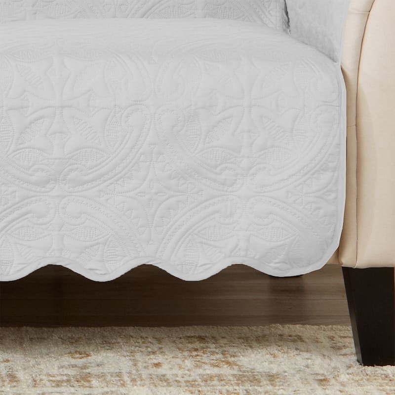 Reversible Sofa Cover Quilted Pet Furniture Protector Slipcover