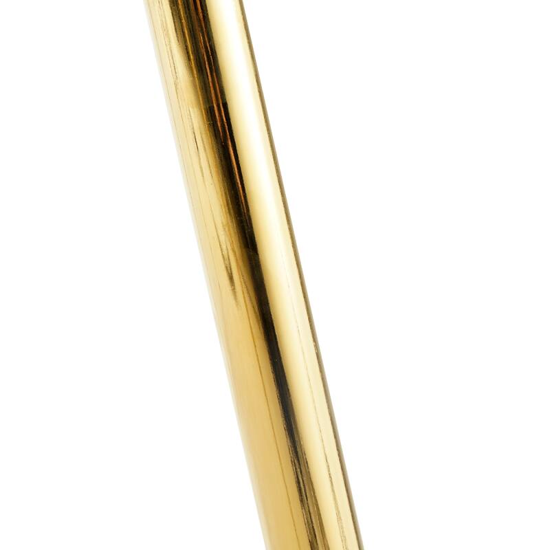 Modern Kitchen Glass Dining Table 51" Rectangular Tempered Glass Table Top, Clear Dining Table Metal Legs