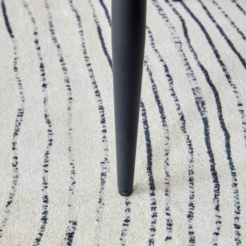 Dining Chair Set of 6/4/2, Modern Black PU Dining Chair