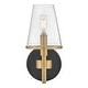 preview thumbnail 5 of 6, Hinkley Lighting 51080 Marten 11" Tall Bathroom Sconce with Clear
