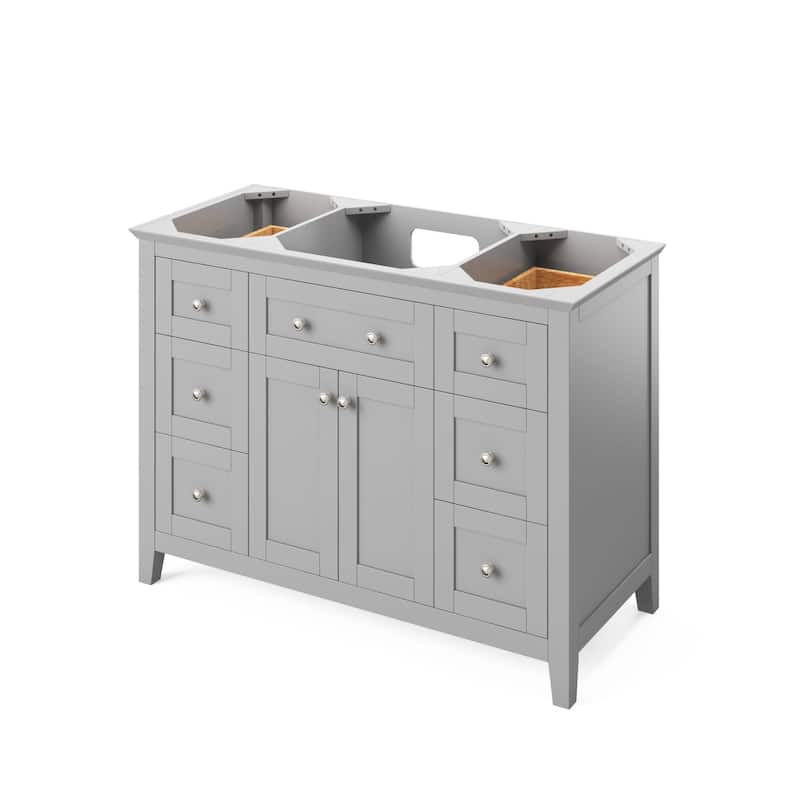 Jeffrey Alexander VN2CHA-48-NT Chatham 48" Single Free Standing Vanity - Grey - Painted