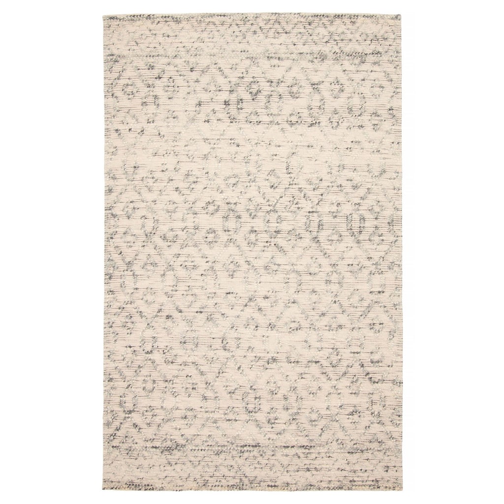 ECARPETGALLERY Braid weave Sienna Cream Wool Rug - 5'0 x 8'0