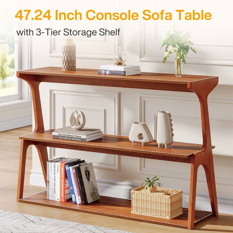 3-Tier Console Table for Entryway