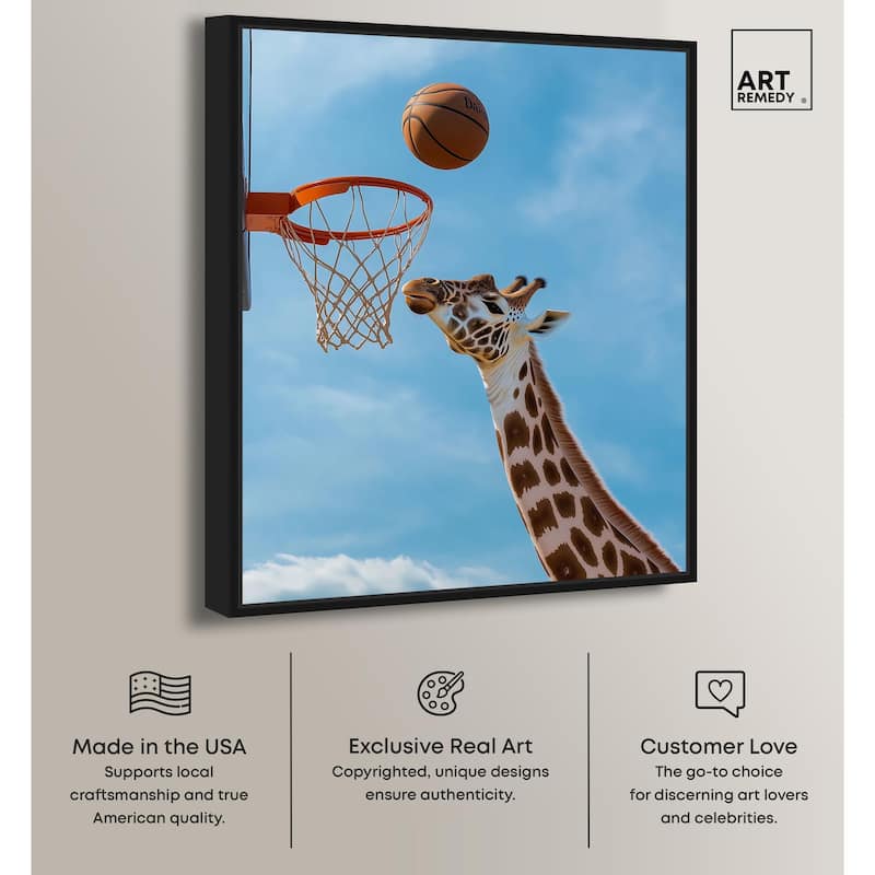 Gentle Giant's Game Canvas by Art Remedy