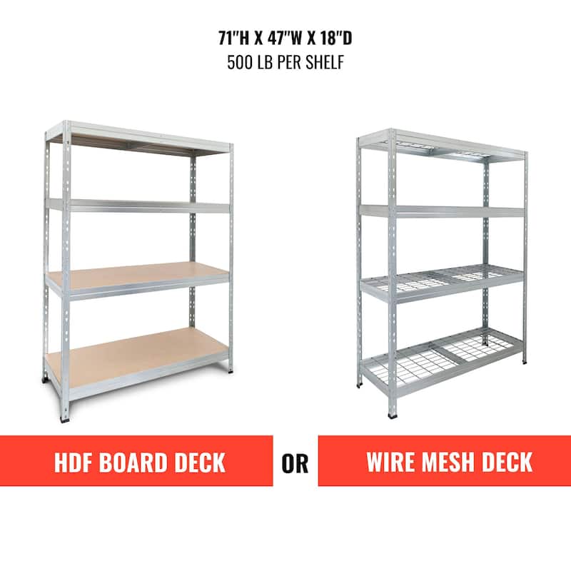 AR Shelving Durable 47x18 In 2,000 Lb Shelving Collection