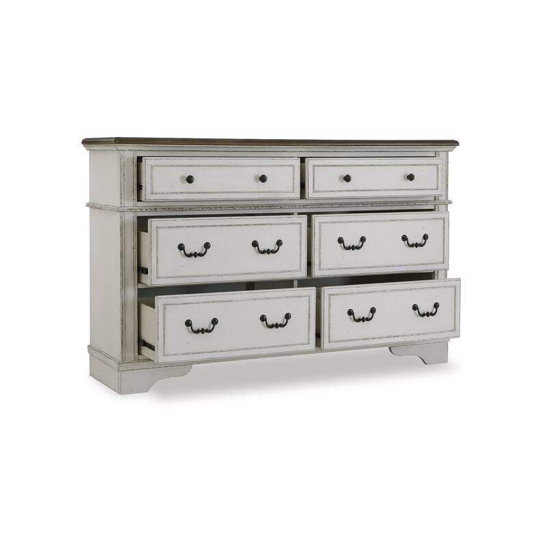 Signature Design by Ashley Blendon White/Brown Dresser