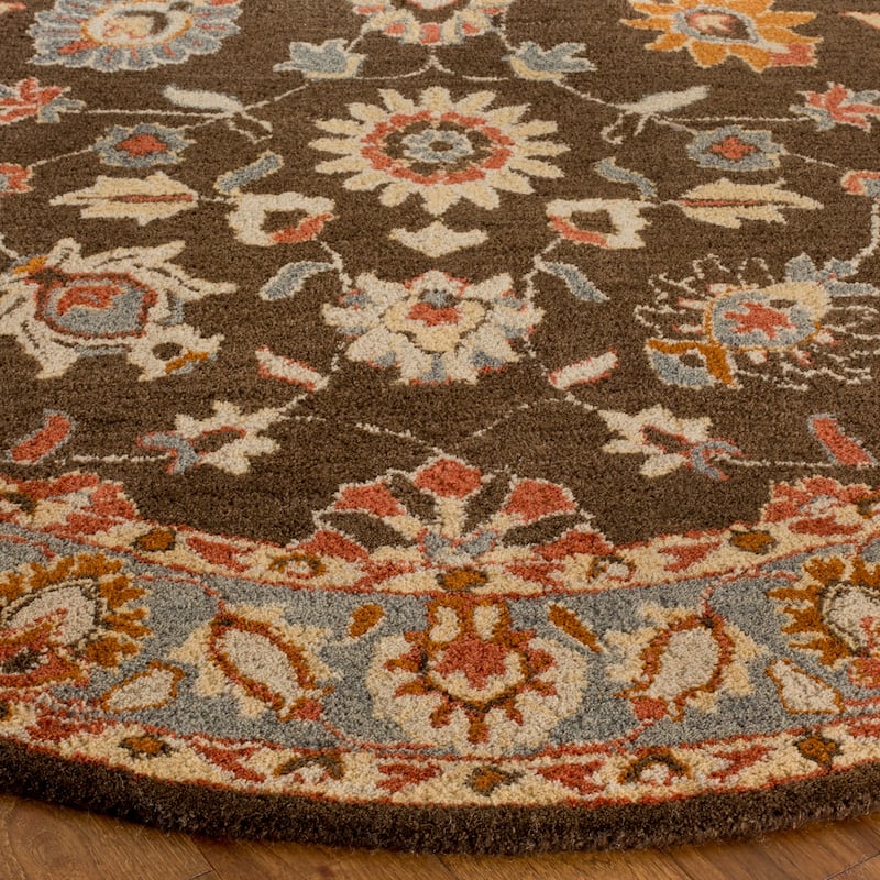 SAFAVIEH Handmade Heritage Amazonia Traditional Oriental Wool Rug