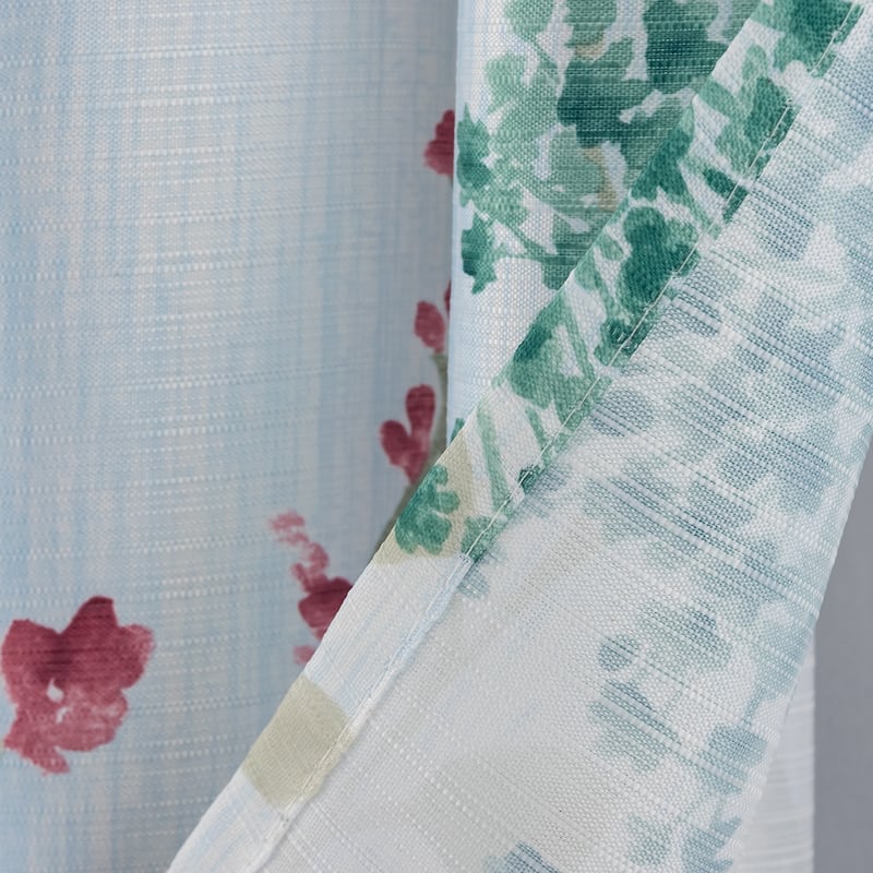 Danika Cedar Flower Blooms Shower Curtain