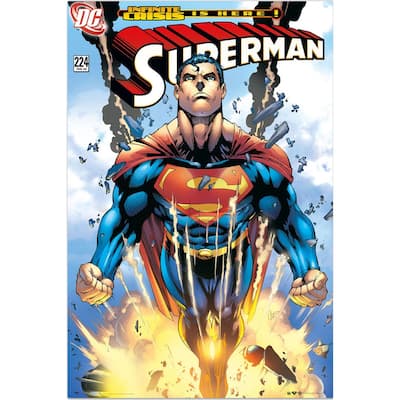 Superman - Infinite Crisis Comic Book Cover Art Poster - 24 x 36 Inch
