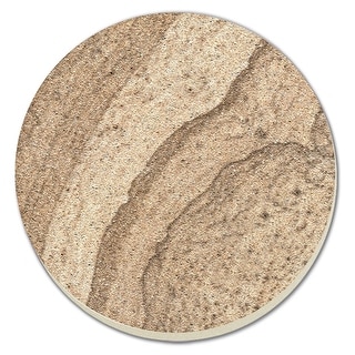 Counterart Absorbent Stone Coasters - Sandstone - Set of 4 - 4x4x7