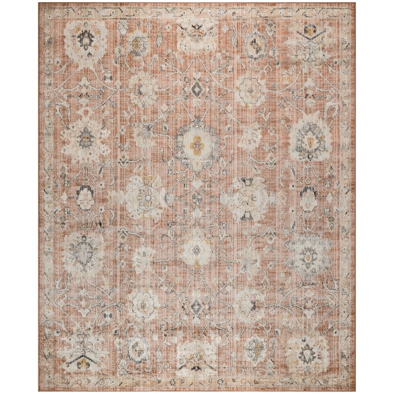 Nourison Oushak Home Indoor Persian Area Rug - 8' x 9' 10" - Rust