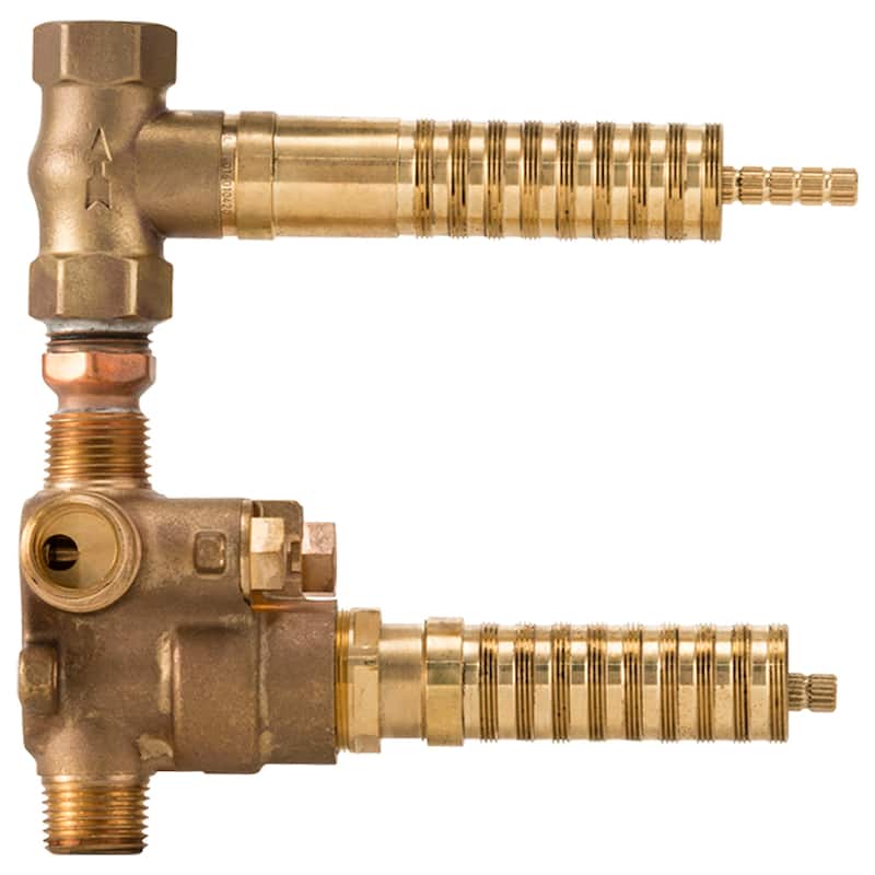 DXV 2 Handle Thermostatic with Volume Control Rough In Valve