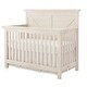 preview thumbnail 1 of 3, Westfield 50" Wide Traditional 4-in-1 Convertible Crib, Brushed White