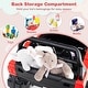 preview thumbnail 34 of 33, Kids Electric Ride-On Car with Remote and Adjustable Speeds - 40" x 27" x 25"