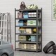 preview thumbnail 2 of 5, Garage Storage Rack, 6-Story Metal Shelves, Adjustable Basement Storage Rack