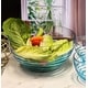 preview thumbnail 5 of 3, LeadingWare Swirl Acrylic Large Serving Bowls - 10" W x 10" L x 4.9" H