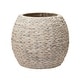 preview thumbnail 73 of 74, Household Essentials Handwoven Barrel Wicker Storage Basket Side Table - 17.0"L x 17.0"W x 19.0"H