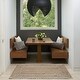 preview thumbnail 25 of 38, Nourison Terrazzo Jute Indoor only Solid Area Rug 3' x 5' - Natural/Grey