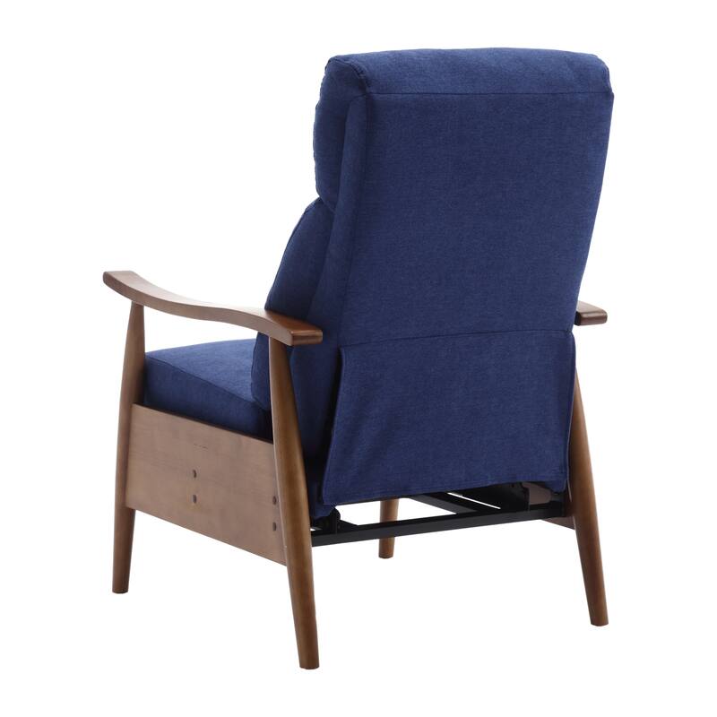 Blue 26.38" Adjustable Chaise Lounge Chair
