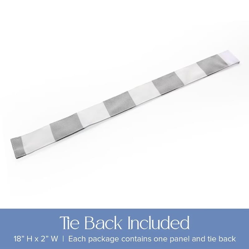Stripe Outdoor UV Protected Privacy Tab Top Panel
